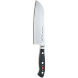 Premier Plus Serisi Dövme Çelik Santoku Şef Bıçağı - Siyah - Standart