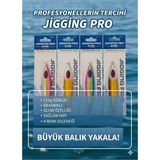 Premini 110 gr Slow Jig Yemi 4'lü Seti, Balık Avı Keyfi Için Ideal Seçim - Renkli - Seçenek 1