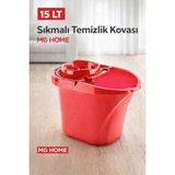Premini 15 Litre Pratik Sıkmalı Temizlik Kovası, Sıkma Aparatlı, Dayanıklı Plastik - Seçenek 1