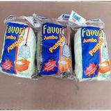 Premini 3 Adet Jumbo 4 Katlı Süper Emici Mikrofiber Havlu Paspas Mop Yedek Uçları - Renkli - Seçenek 1