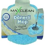 Premini 360 Döner Başlıklı Mop Welsoft Yedek Başlık Mavi 35X35 Yedek Paspas Ucu - Seçenek 1