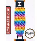 Premini 5d Keçe Kumaş Ütü Masası Kılıfı 55X140CM Ipli Stoperli - Renkli - Seçenek 1