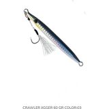 Premini 60GR Hafif Jig Suni Yem, Crawler Jigger No: 03, Balıkçılık Malzemesi - Gri - Seçenek 1