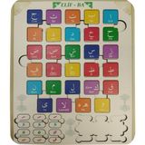 Premini Ahşap Eğitici Elifba Puzzle, Arapça Alfabe Yazı Tahtası Çocuk Oyuncağı - Seçenek 1