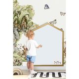 Premini Büyük Boy Ahşap Manyetik Çocuk Yazı Tahtası 86X116 cm - 1BW-Beyaz - Seçenek 1