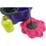 Premini Dönerli Vileda Mop Başlığı 2'li Set, Temizlikte Pratik ve Kullanışlı - Pembe - Seçenek 1