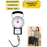 Premini El Terazisi ve Şerit Metre, 35 kg Kapasiteli, Hassas Ölçüm Seti - Seçenek 1