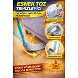 Premini Esnek ve Yıkanabilir Mikrofiber Toz Alma Aparatı, Dip Köşe Temizlik Için Ideal - Seçenek 1