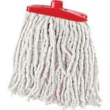 Premini Geniş Takozlu Islak Ipli Mop Paspas Başlığı, 16 Cm, Püsküllü, Yedek - Seçenek 1