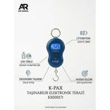 Premini Hassas Taşınabilir Dijital El Terazisi, Valiz ve Mutfak Kantarı - Seçenek 1