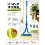 Premini Kendinden Sıkmalı Kelebek Mop Seti, 4 Renkli Sünger Temizlik Aracı - Seçenek 1