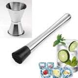 Premini Kokteyl Ölçekli Bar Seti, Siyah, 30/45 Ml, 3/4.5 Cl, Tokmağı, Jigger - Seçenek 1
