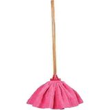 Premini Mikrofiber Havlu ve Ahşap Saplı Paspas Mop Ucu Takımı - Seçenek 1