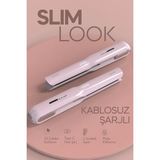 Premini Mini Kablosuz Saç Düzleştirici, Seyahat Için Pratik ve Taşınabilir - 01P-Pembe - Seçenek 1