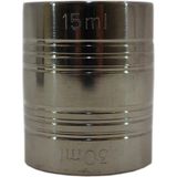 Premini Paslanmaz Çelik Jigger, Krom Kokteyl Bar Ölçeği 15/30 ml - 00 Beyaz - Seçenek 1