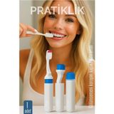 Premini Pratik Kapaklı Seyahat Diş Fırçası, Hijyenik ve Kullanışlı HBY2053-3037