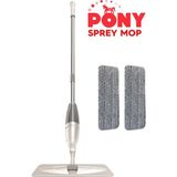 Premini Pratik Temizlik Sprey Mop ve Yedek Seti, Krem Renkli, Kolay Kullanım - Seçenek 1