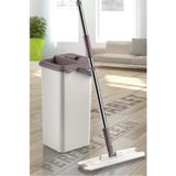 Premini Pratik ve Temizliğe Uygun 5l Tablet Mop Krem + 4 Yedek Mop Bezi Seti - Seçenek 1