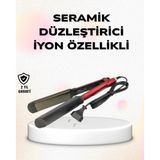 Premini Profesyonel Titanyum Saç Düzleştirici, Ayarlanabilir Isı ve Hızlı Isınma - Renkli - Seçenek 1