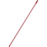 Premini Renkli Kaplamalı Alüminyum Çizgili Fırça Faraş Süpürge Sapı 120 Cm, Dayanıklı ve Şık - Gri - Seçenek 1