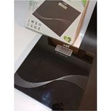 Premini Siyah Cam Dijital Banyo Baskülü, Modern ve Şık Tasarım