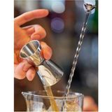 Premini Tokmaklı Bar Kaşığı Jigger 2/4 cl Kokteyl Ölçeği Seti - Seçenek 1