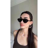 Premini Unisex Siyah Güneş Gözlüğü, Gold Sap, UV400 Koruma, Şık ve Trendy - Seçenek 1