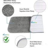 Premini Yedek Bezi 4'lü Sprey Mop Set, Parex Uyumlu, Temizlik Kolaylığı - Seçenek 1