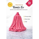 Premini Yedek Mikrofiber Havlu ile Süper Emici Temizlik Mop Seti - Seçenek 1