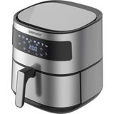 Premio 2000 Watt Yüksek Güç 6,4 Litre Inox Geniş Xxl Dokunmatik Airfryer Yağsız Sıcak Hava Fr - Çok Renkli