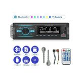 Premio Teyp Çift Usb, Çift Amfi , Ekstra Bass Ve Bluetoothlu 7 Renk Oto Teyp