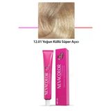 Premium 12.01 Yoğun Küllü Süper Açıcı - Kalıcı Krem Saç Boyası 2 X 50 G Tüp