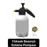 Premium 2 Tl Basınçlı Ayarlı Fonksiyonel Bitki İlaçlama Sulama Su Püskürtücü Sprey Araba Oto Yıkama