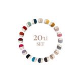 Premium 20 Adet 50gr Baby Soft Cotton Amigurumi Ve Punch Ipi Set21