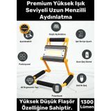 Premium 3 Modlu Su Geçirmez 6500K Renk Sıcaklığı 20W Led 360 Derece Dönebilen 1300 Lümen Aydınlatma