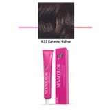 Premium 4.35 Karamel Kahve - Kalıcı Krem Saç Boyası 50 G Tüp