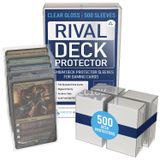 Premium 500 Count - Rakip Şeffaf Parlak Güverte Koruyucuları | MTG Kart Kılıfları Şeffaf, Sihirli Kart Kılıfları, Spor/TCG Kart Kılıfları, MTG Kart Oyunu Kılıfları, MTG Kılıfları, MTG Güverte