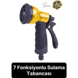 Premium 7 Fonksiyonlu Yüksek Basınçlı Sulama Tabancası Bahçe Araba Yıkama Yağmurlama Su Fıskiye