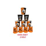 Premium 7oz Karton Bardak 6000 Adet Kalın Gramaj Sızdırmaz