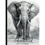 Premium 8.25x11 Hardcover Sketchbook – 120 Pages, Thick Acid-Free Paper, Ideal for Drawing, Sketching, Doodling & Art Projects, Perfect for Artists, Students, and Professionals