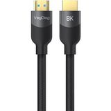 Premium 8K 60Hz 4K 120Hz HDCP ARC HDR Örgülü HDMI 2.1 Kablo 3 Metre