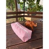 Premium Airwrap Uyumlu Leopar/kalp/çiçek Saç Şekillendirici Çantası / Seyahat Çantası Organizer Xl - Pembe