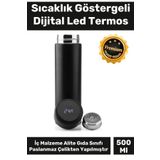Premium Alite Gıda Sınıfı 201 Paslanmaz Çelik Kaymaz Sıcaklık Göstergeli Dijital Led Termos 500 Ml