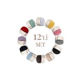 Premium Amigurumi Ipi Punch (panç) Baby Soft Cotton 50 Gr 12'li Örgü Ip Set5