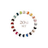 Premium Amigurumi Ipi Punch (panç) Baby Soft Cotton 50 Gr 20'li Örgü Ip Set24