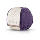 Premium Amigurumi İpi Punch (PANÇ) Baby Soft Cotton 50 gr Örgü İp (Eflatun)