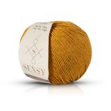 Premium Amigurumi İpi Punch (PANÇ) Baby Soft Cotton 50 gr Örgü İp (Hardal)