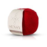 Premium Amigurumi İpi Punch (PANÇ) Baby Soft Cotton 50 gr Örgü İp (Kırmızı)