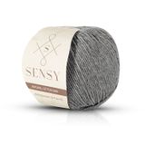 Premium Amigurumi İpi Punch (PANÇ) Baby Soft Cotton 50 gr Örgü İp (Orta Gri)