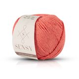 Premium Amigurumi İpi Punch (PANÇ) Baby Soft Cotton 50 gr Örgü İp (Somon)